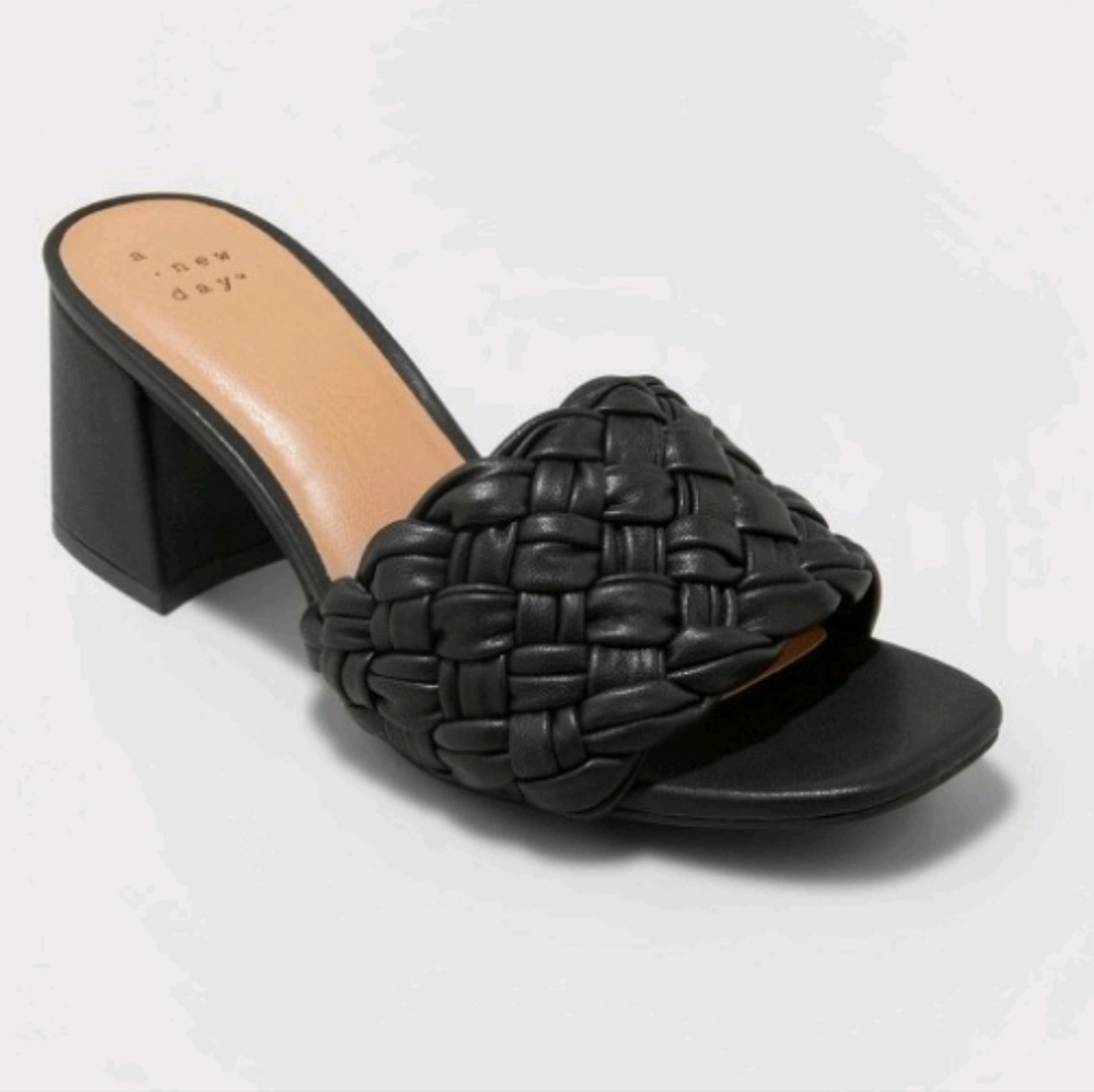 Women's Dorothy Mule Heels - A New Day" Black